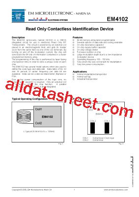 marin em4102 manual